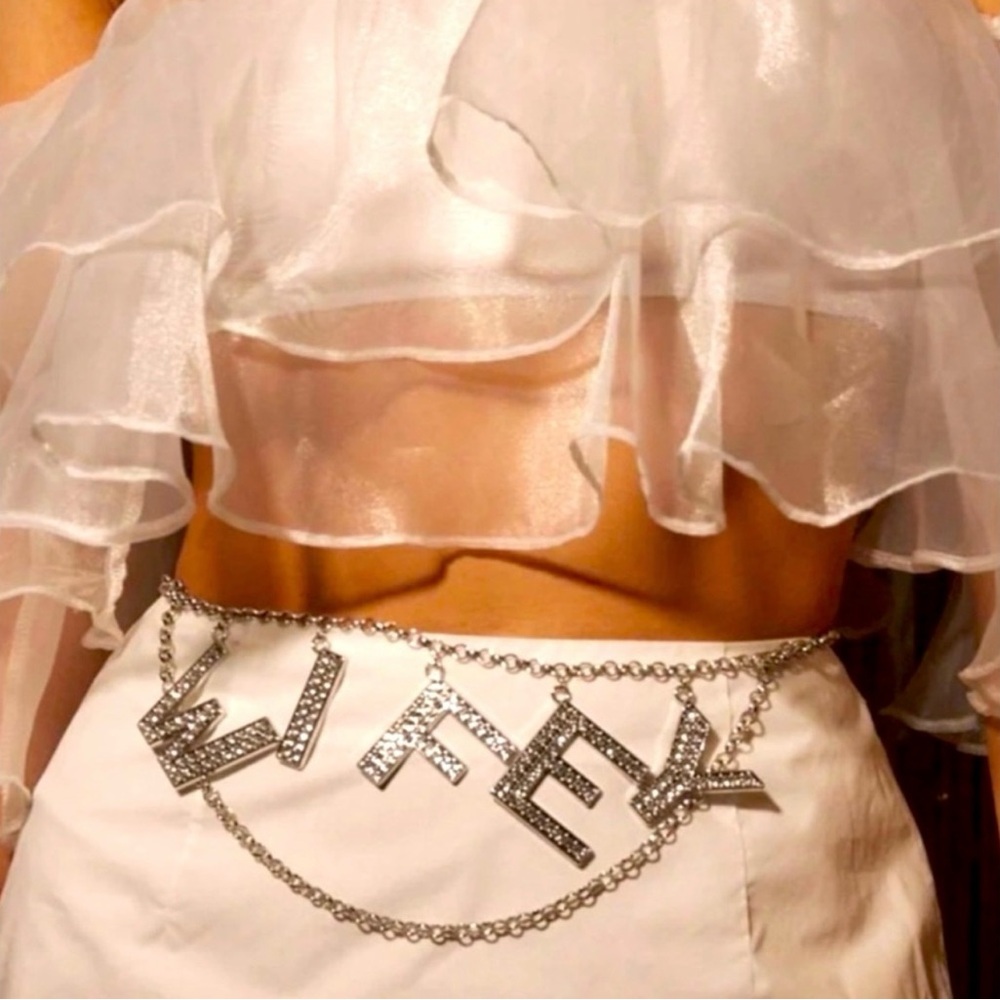 12th Tribe - WIFEY belt! Bridal accessory